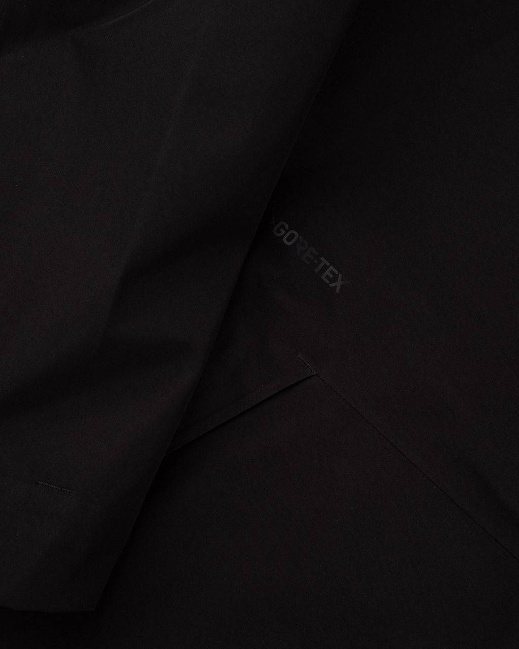 Hooded Parka Gore-Tex 3L Shell - Black
