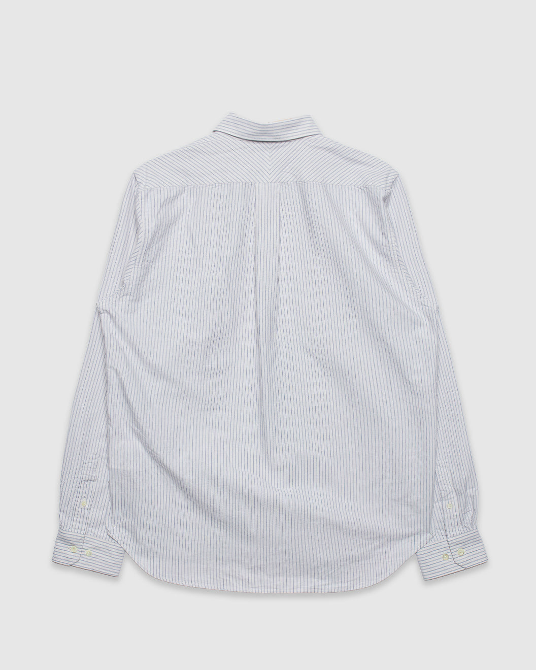 Lyngkrog Regular Oxford BD Shirt Blue Stripe