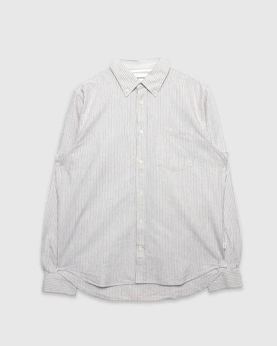 Lyngkrog Regular Oxford BD Shirt Dark Dust Green