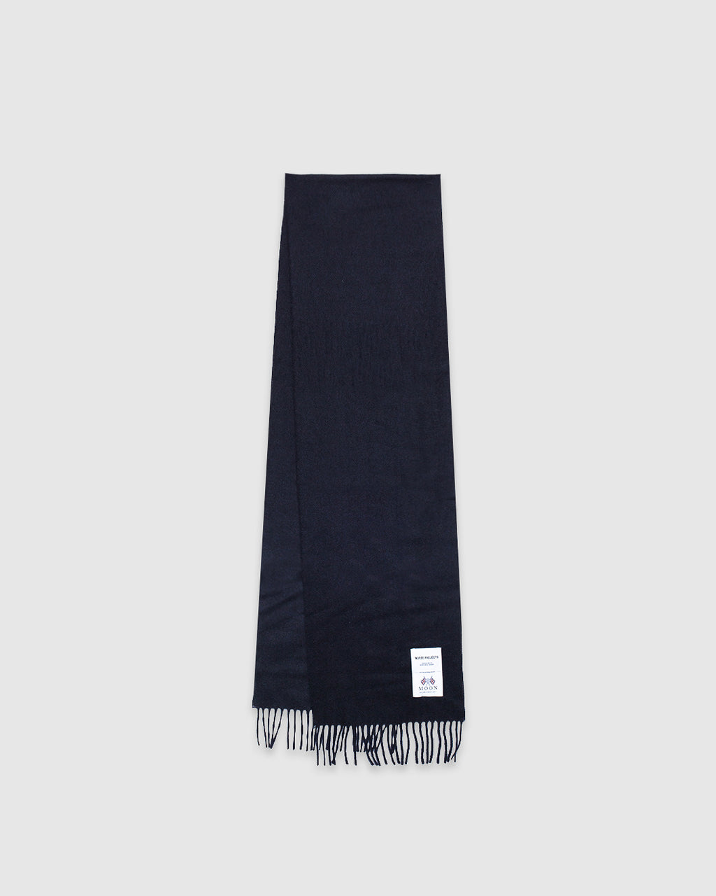 Norse Moon Merino Lambswool Scarf Dark Navy