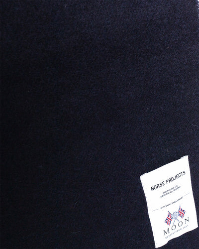 Norse Moon Merino Lambswool Scarf Dark Navy