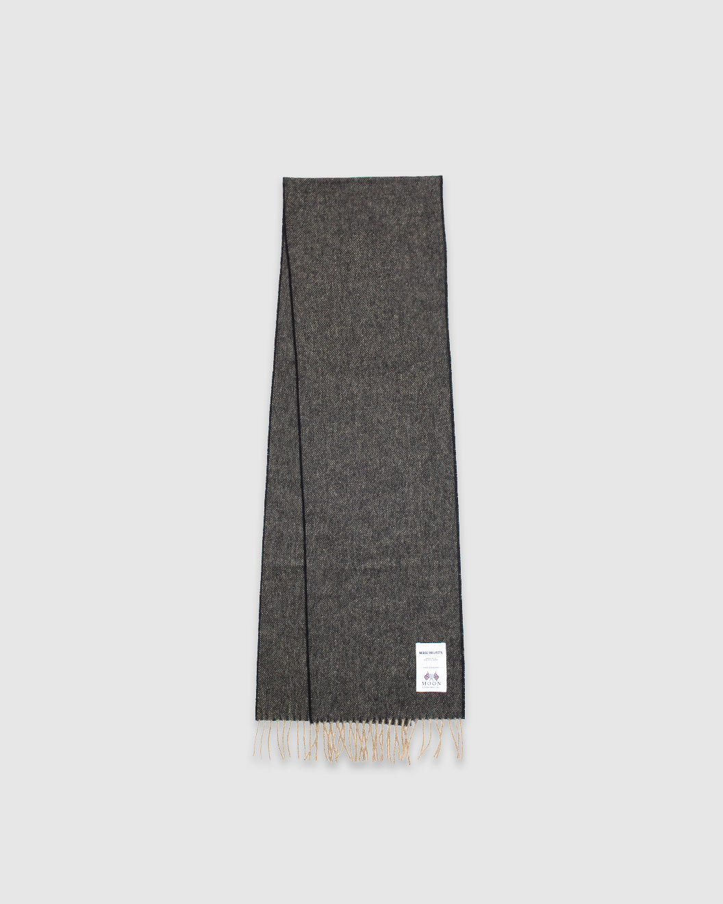 Norse Moon Merino Lambswool Scarf Seal Brown
