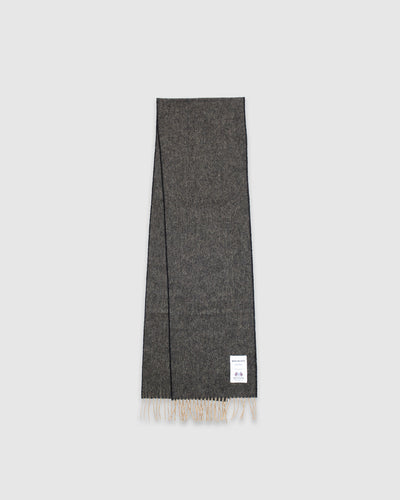 Norse Moon Merino Lambswool Scarf Seal Brown