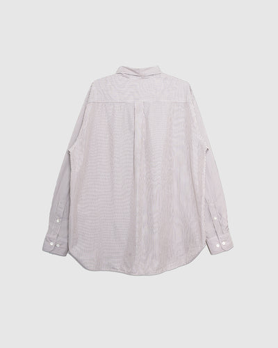 Espevik Fine Oversize Shirt Walnut