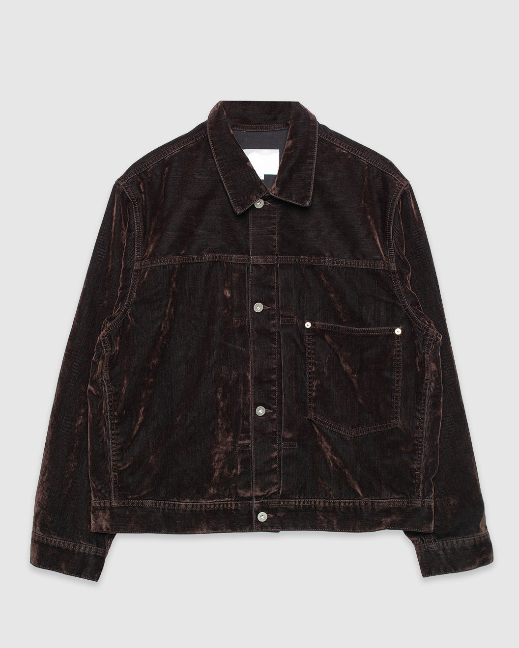 Storadal Flock Corduroy Type I Jacket Espresso