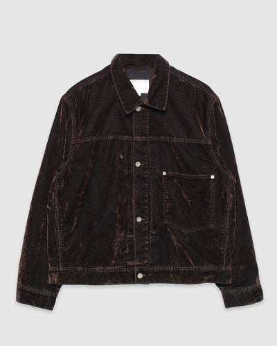 Storadal Flock Corduroy Type I Jacket Espresso