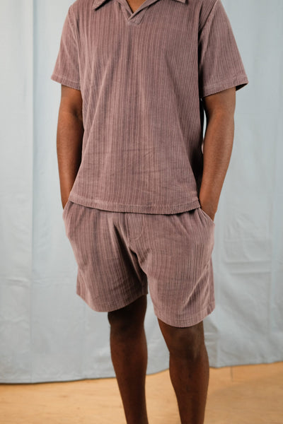 Weston Jersey Shorts Willow Mauve