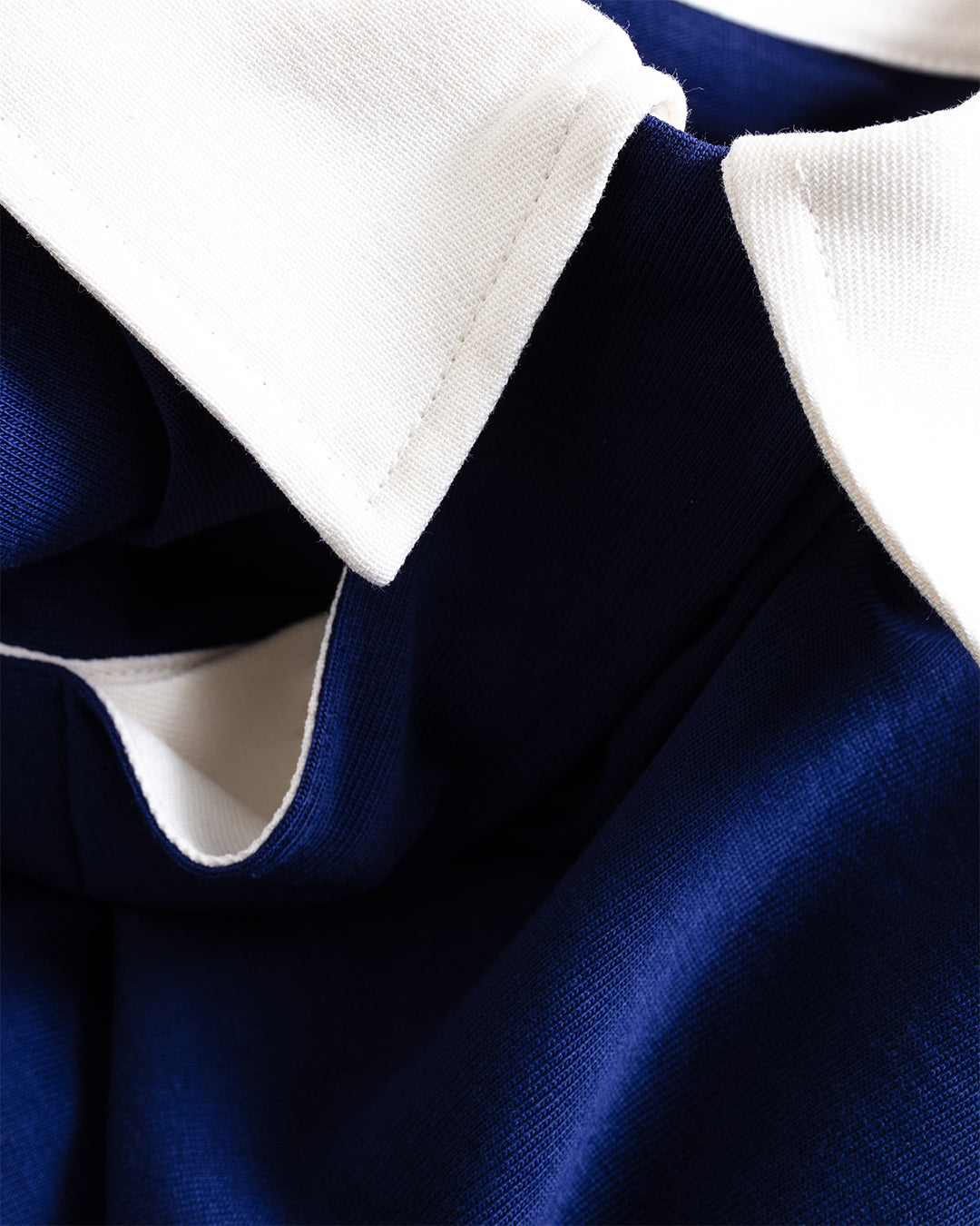 Heavy Rugby Top Parton Indigo Blue