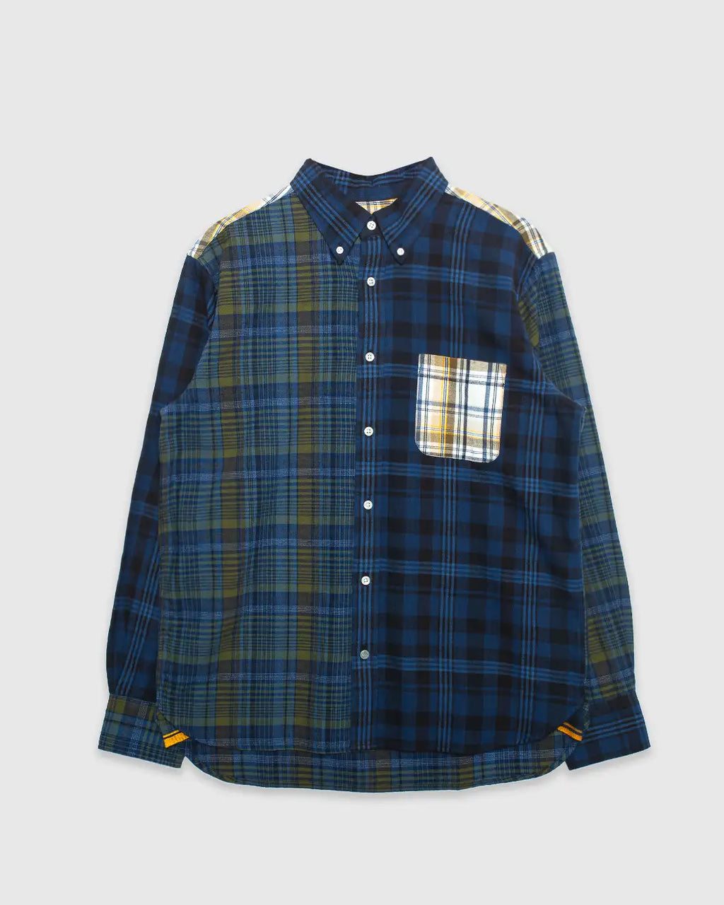 No103 Winter Madras Shirt Dark Multi Check
