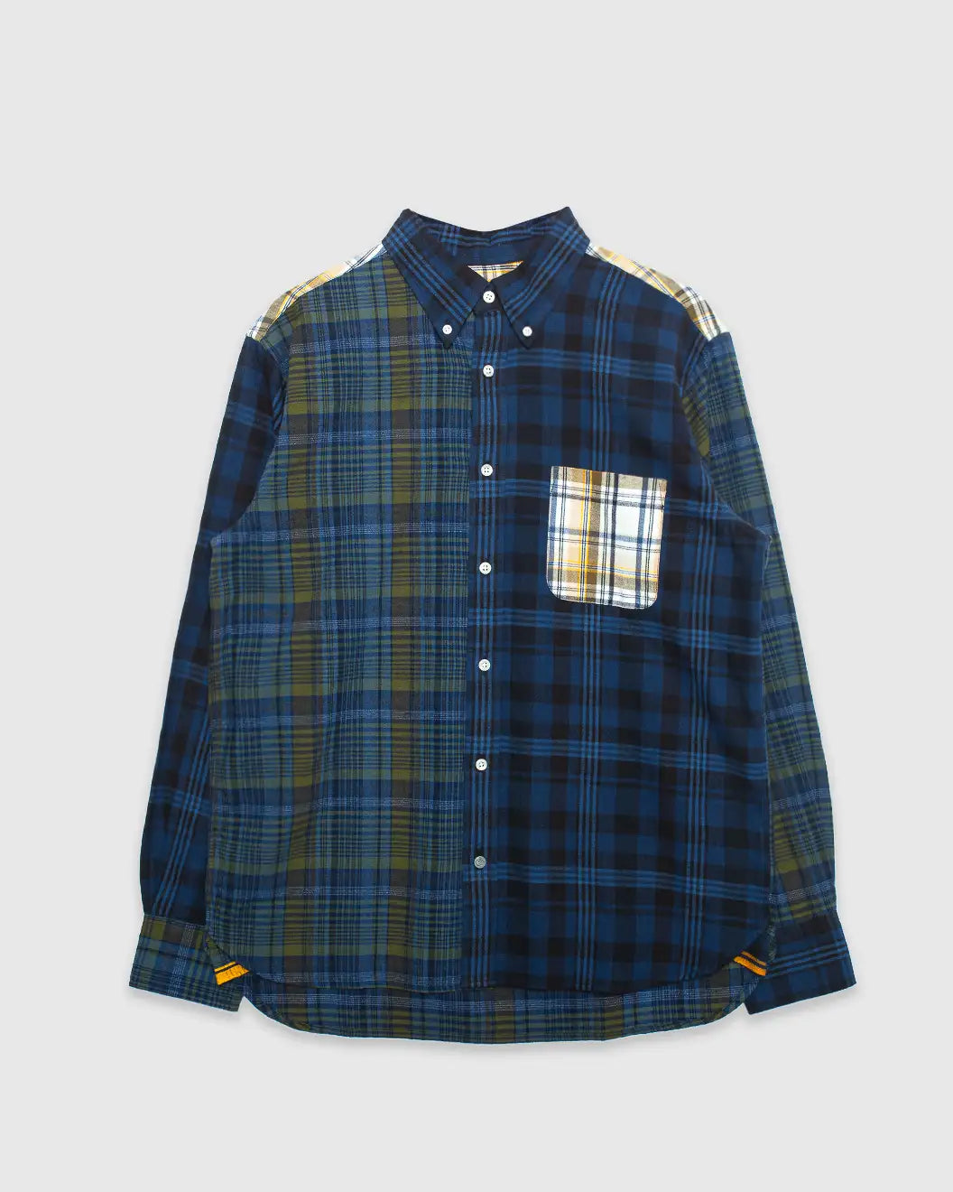 No103 Winter Madras Shirt Dark Multi Check