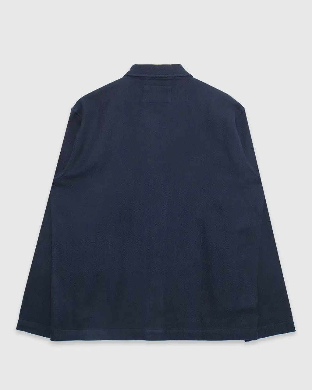 No106 Shirt Jacket Herringbone Navy