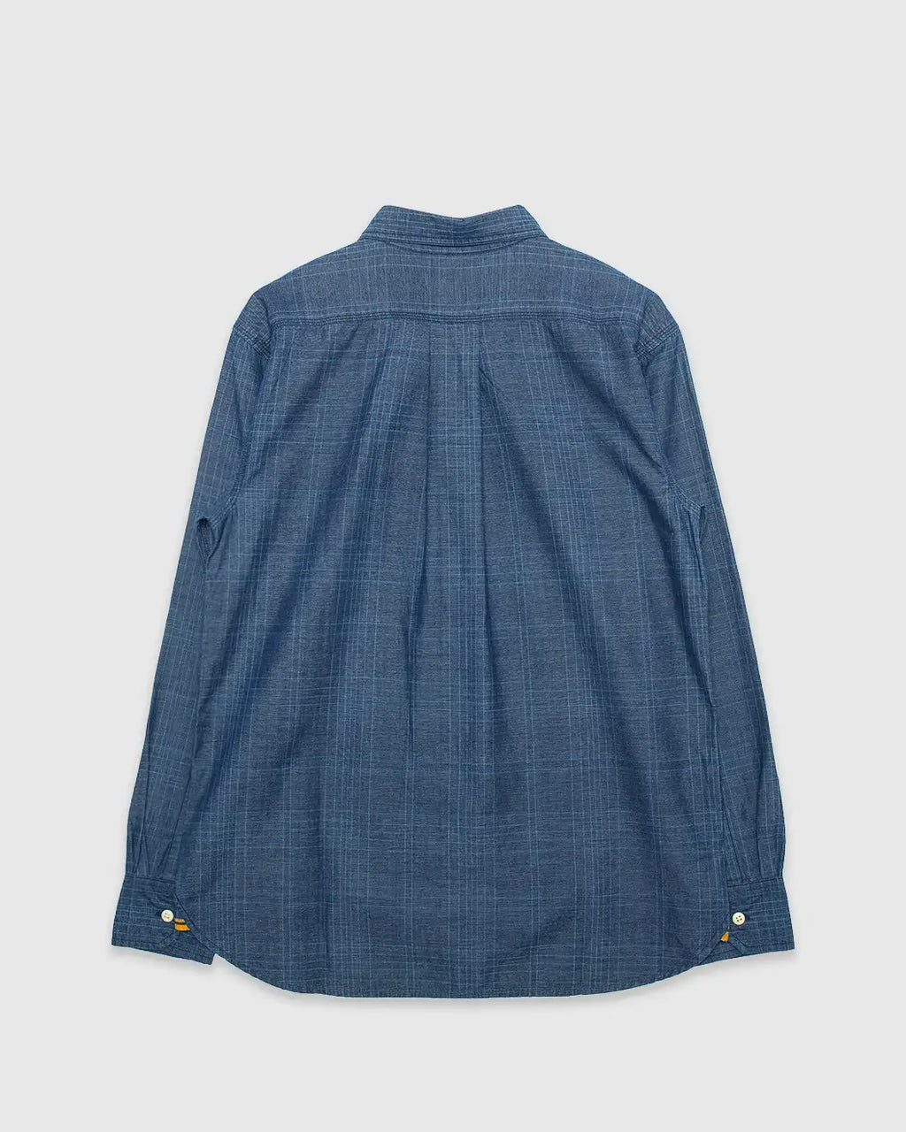 No240 Utility Shirt Indigo Check Chambray