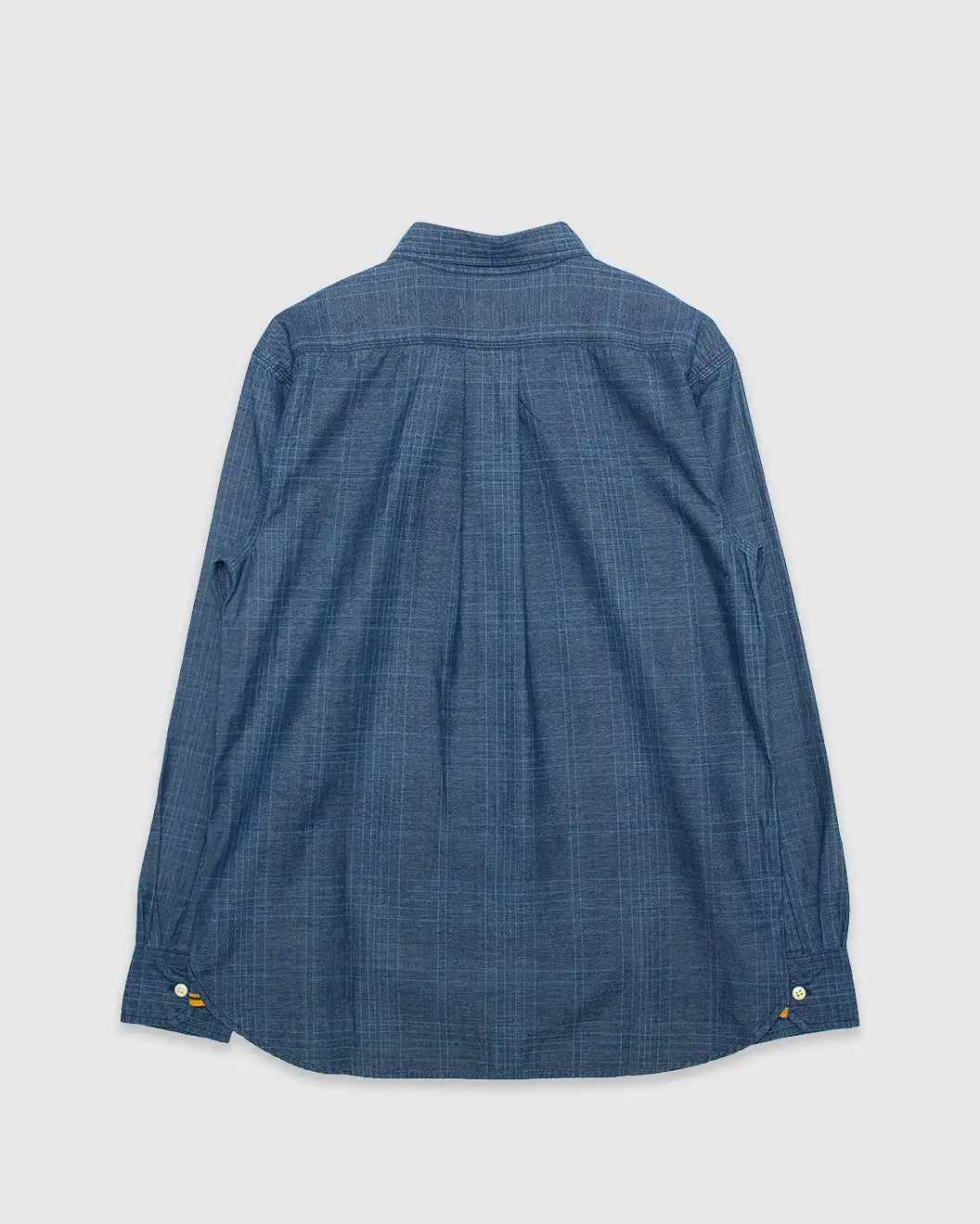 No240 Utility Shirt Indigo Check Chambray