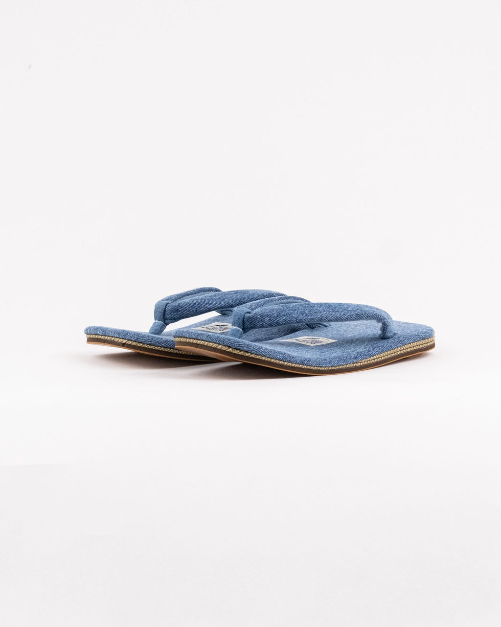 Denim Setta Sandals - Sky Blue