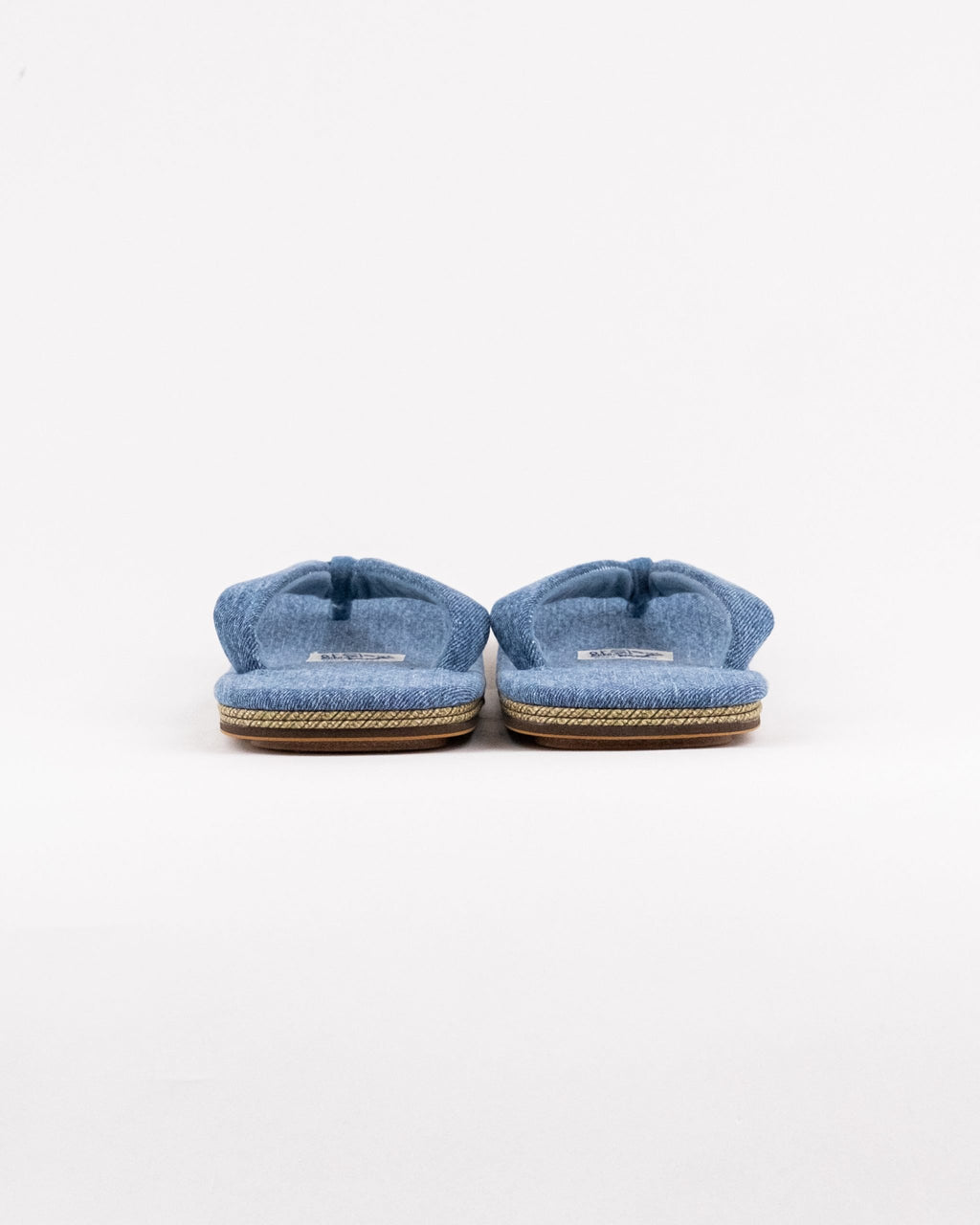 Denim Setta Sandals - Sky Blue