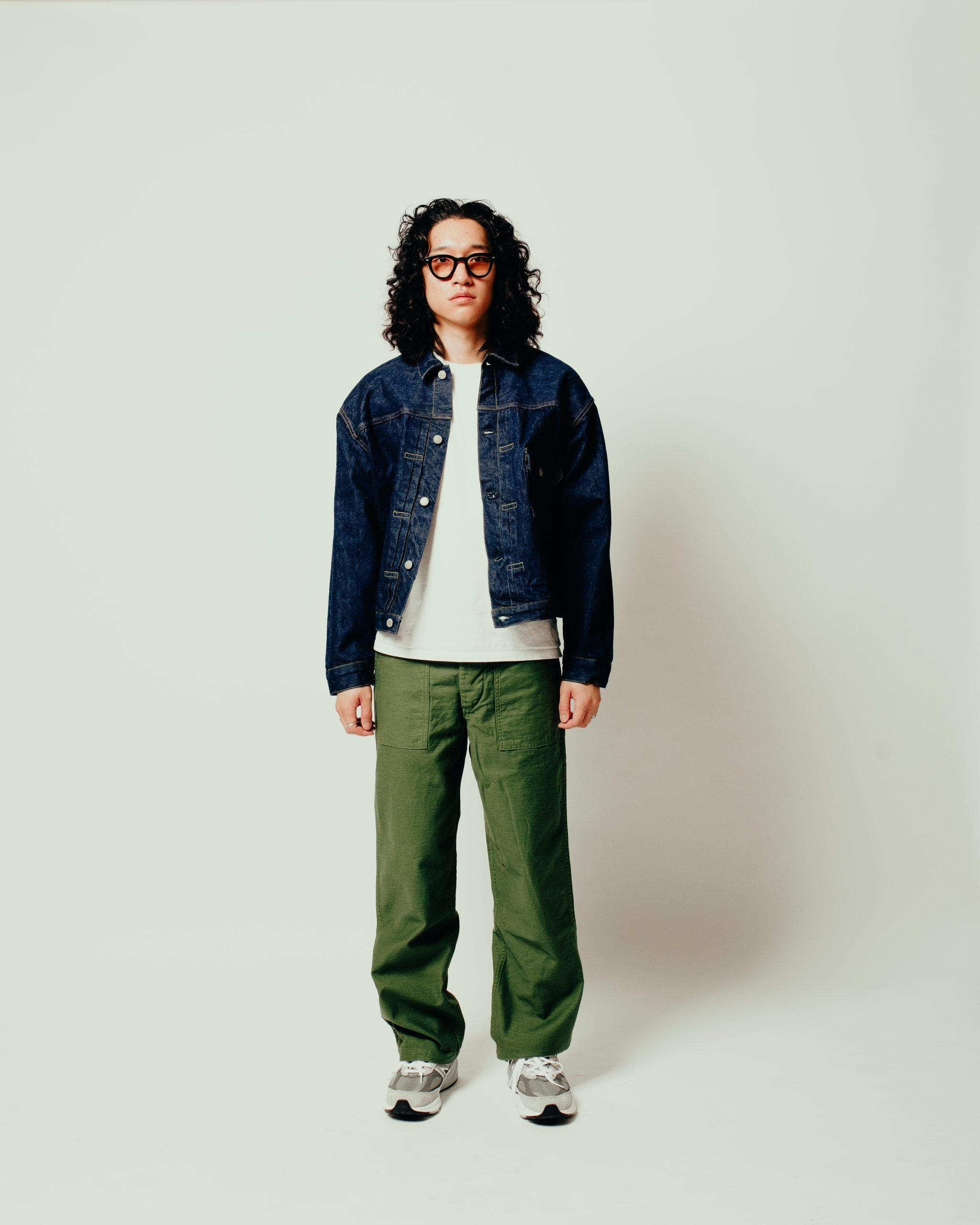 TYPE 1 40's Pleated Front Blouse - One Wash