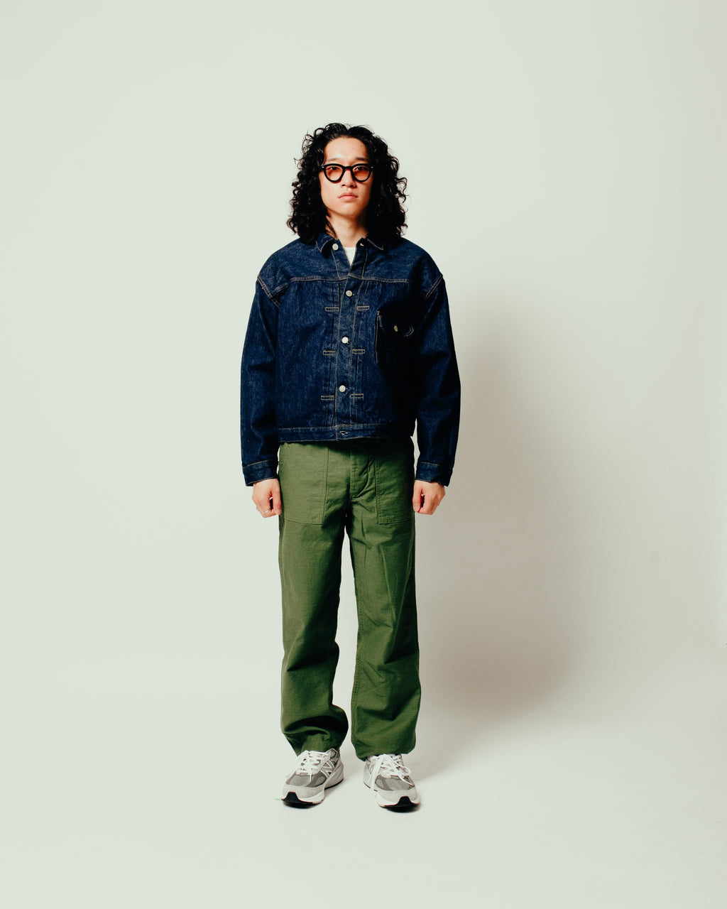 TYPE 1 40's Pleated Front Blouse - One Wash