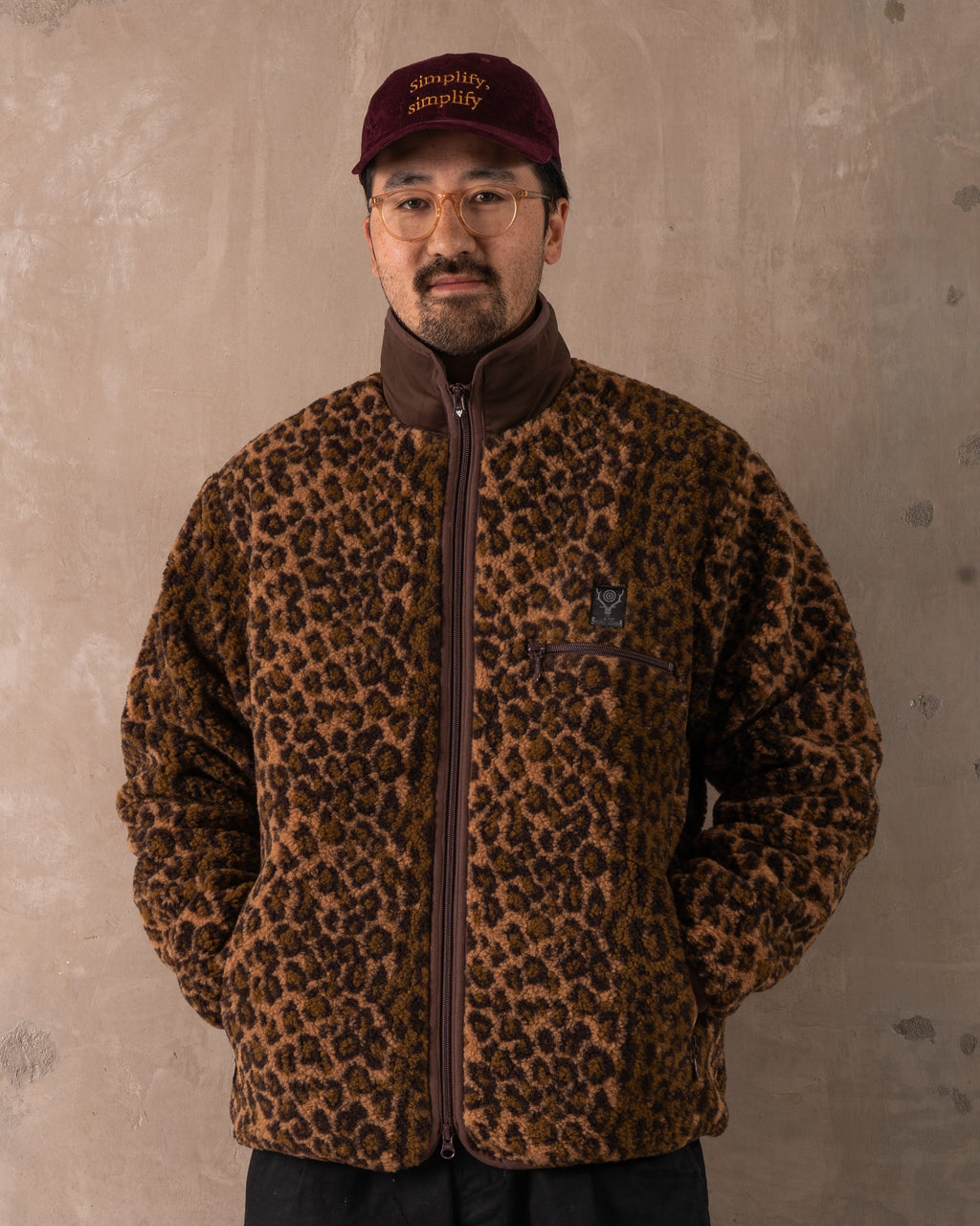 Piping Jacket Boa Jq. Khaki