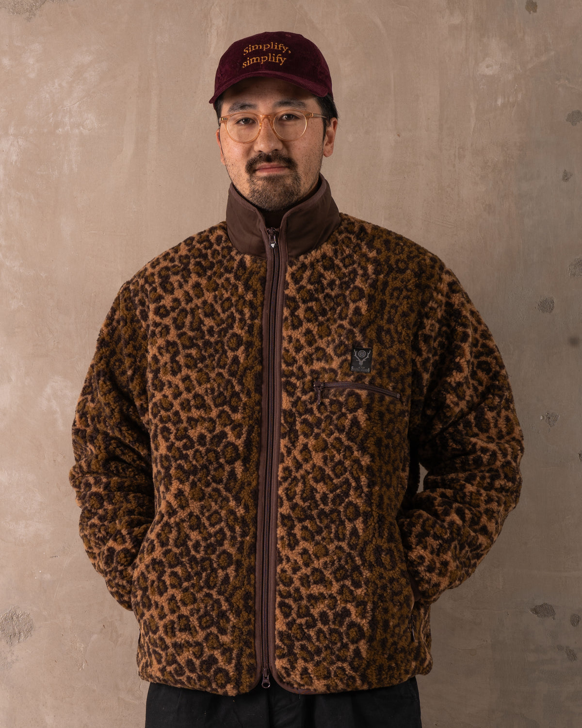 Piping Jacket Boa Jq. Khaki