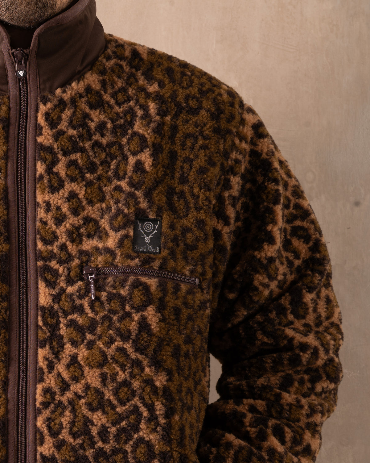 Piping Jacket Boa Jq. Khaki
