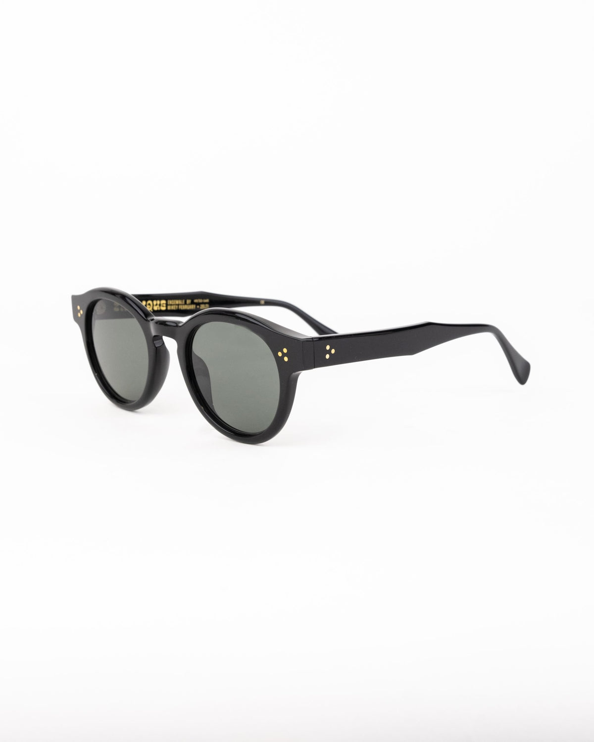 Zelti 49 - Recycled Black/ Green Polarized