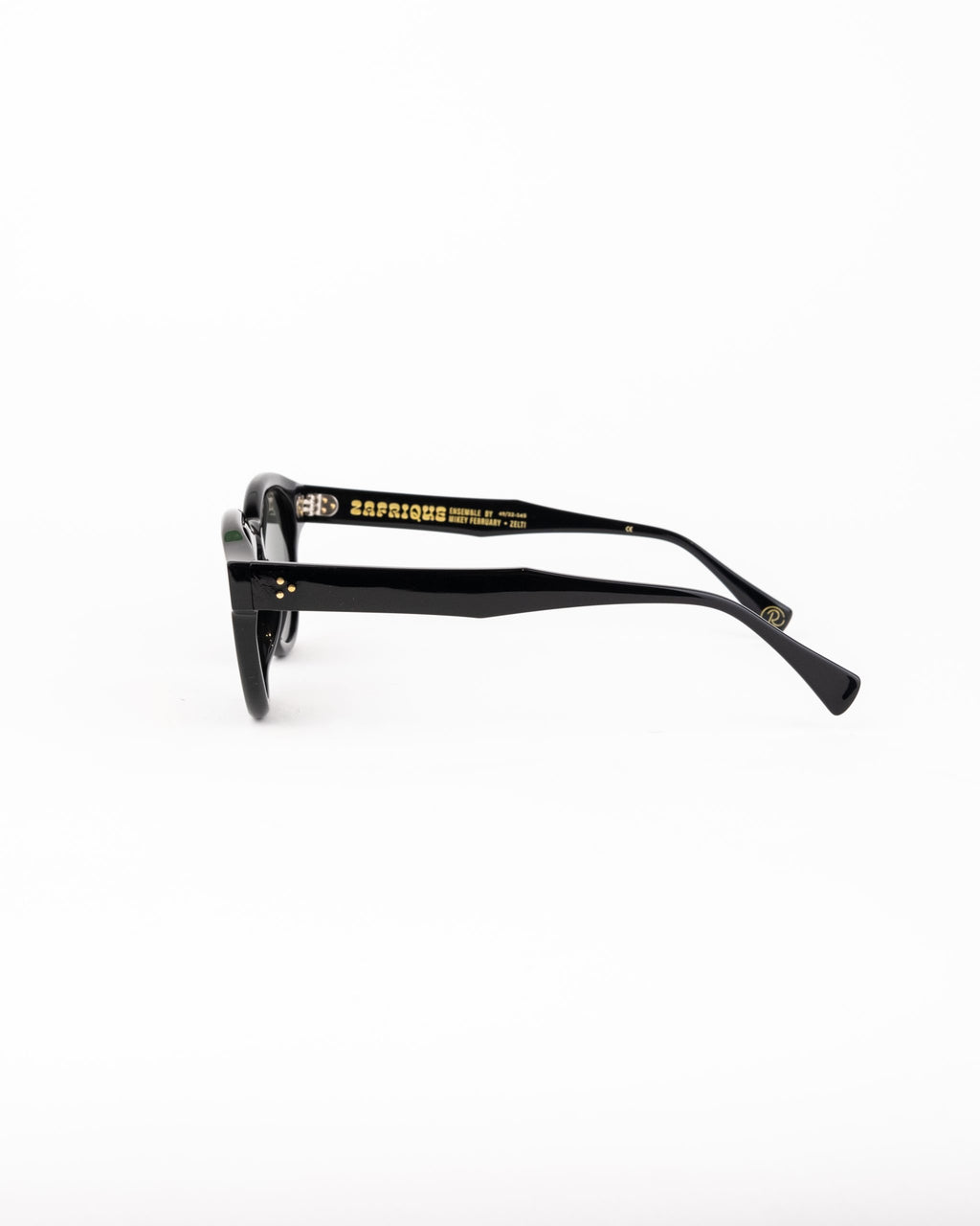 Zelti 49 - Recycled Black/ Green Polarized