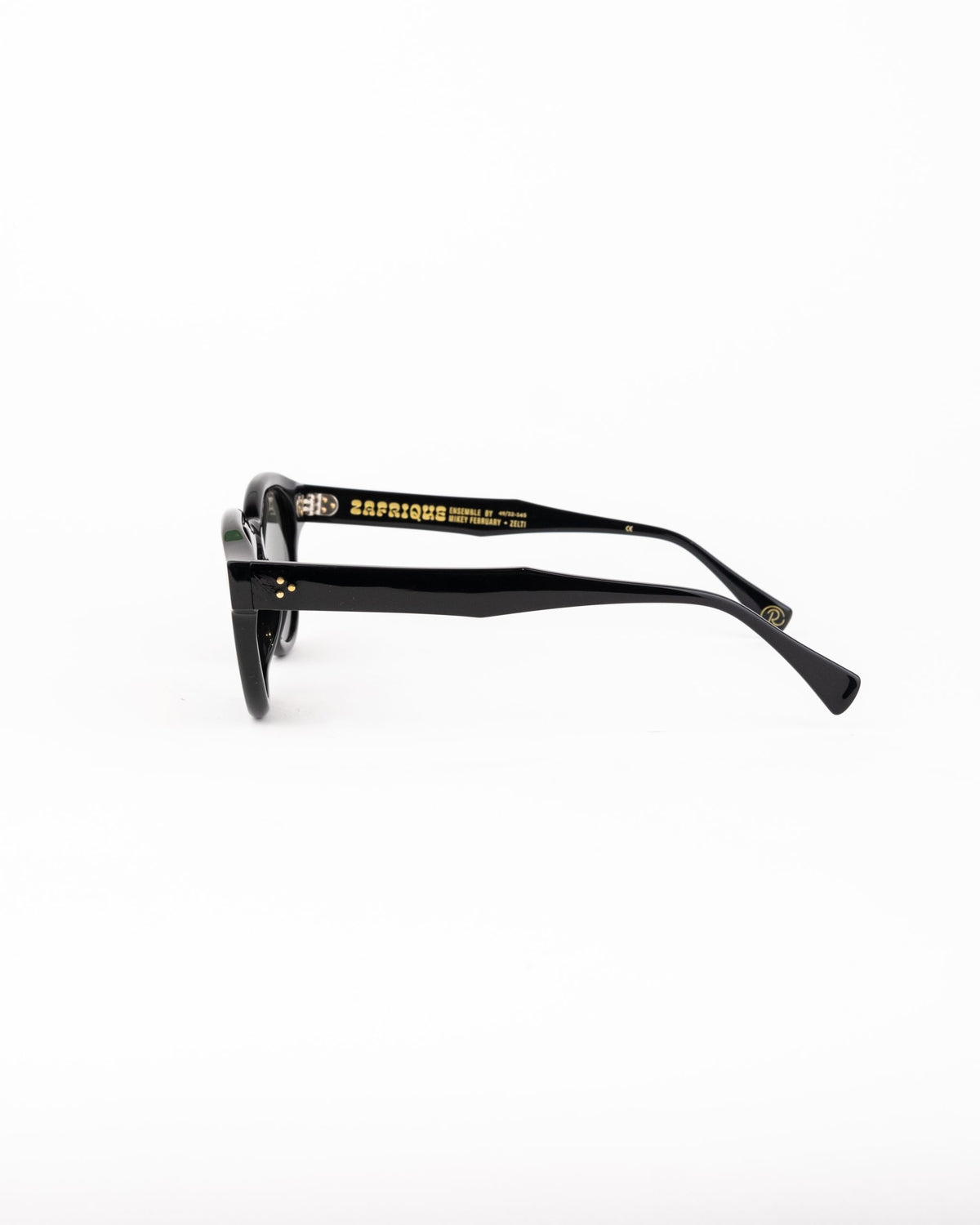 Zelti 49 - Recycled Black/ Green Polarized