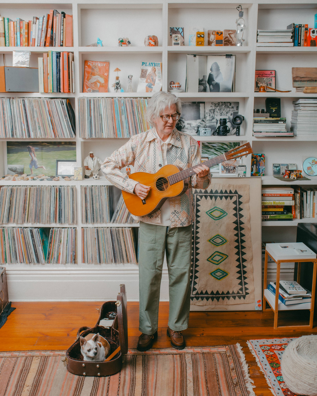 Herringbone Summer Fatigue Pants for UO Green