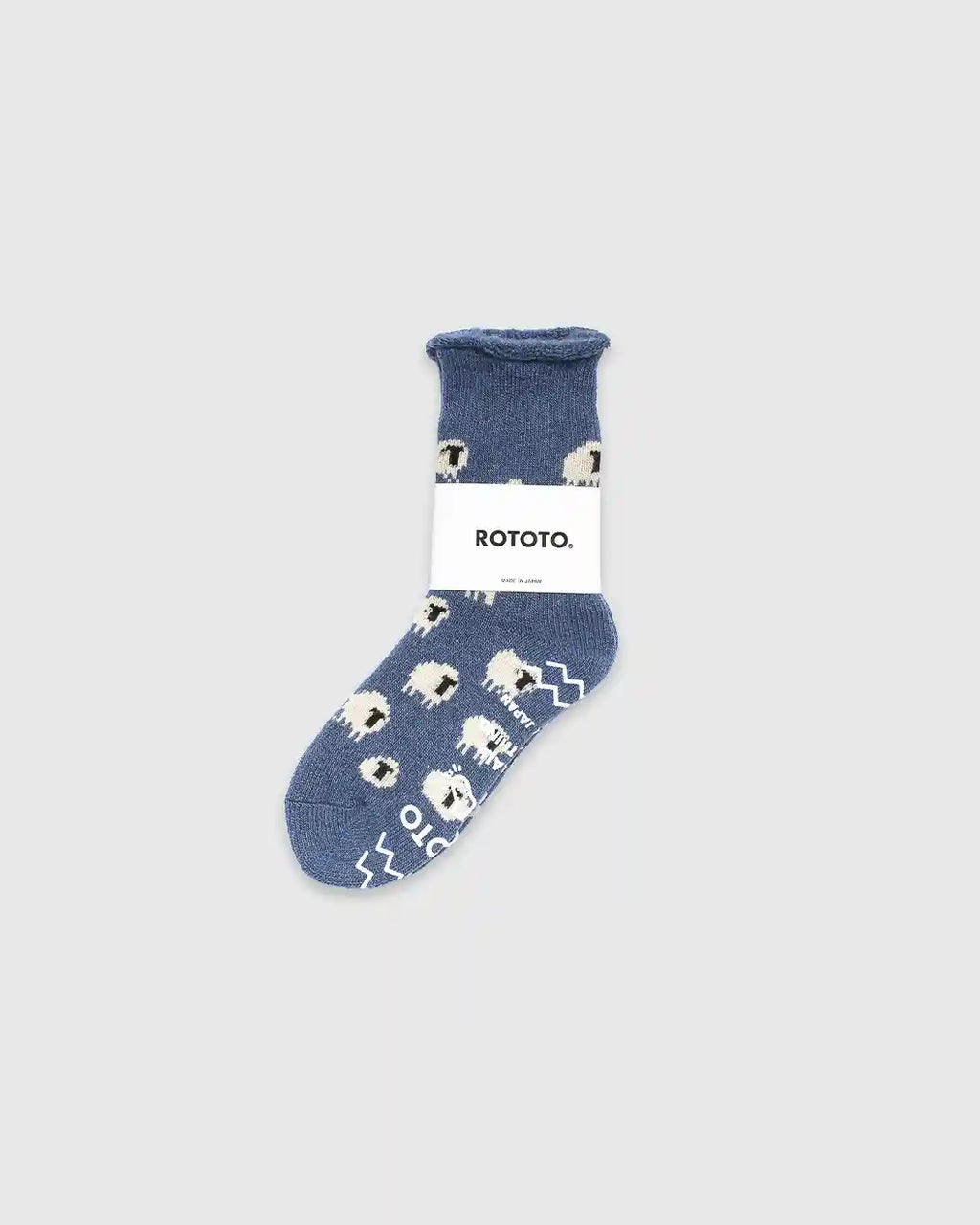 Pile Room Socks Sheep Blue R1559