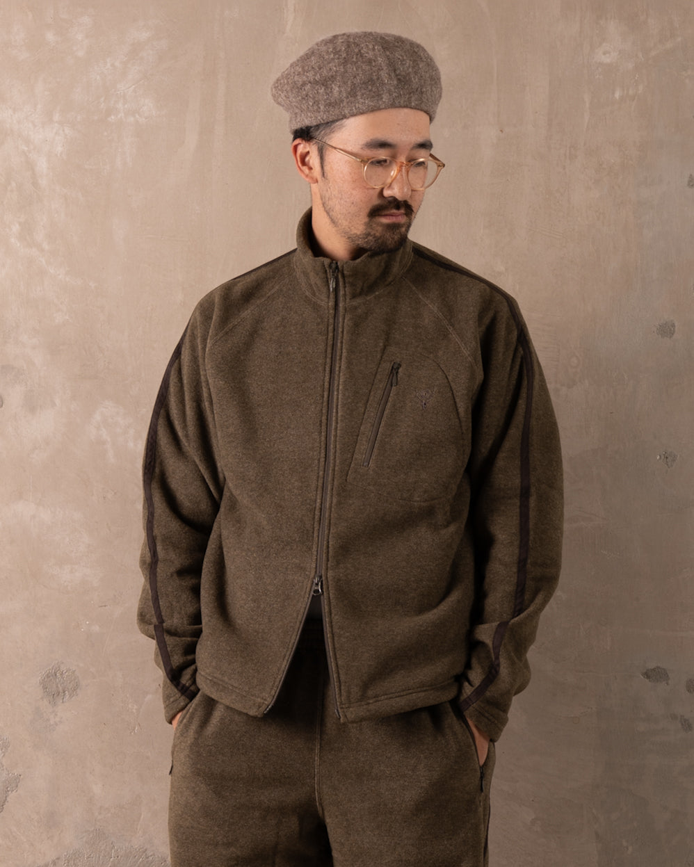 S.L. Trail Jacket P/R Fleece Olive