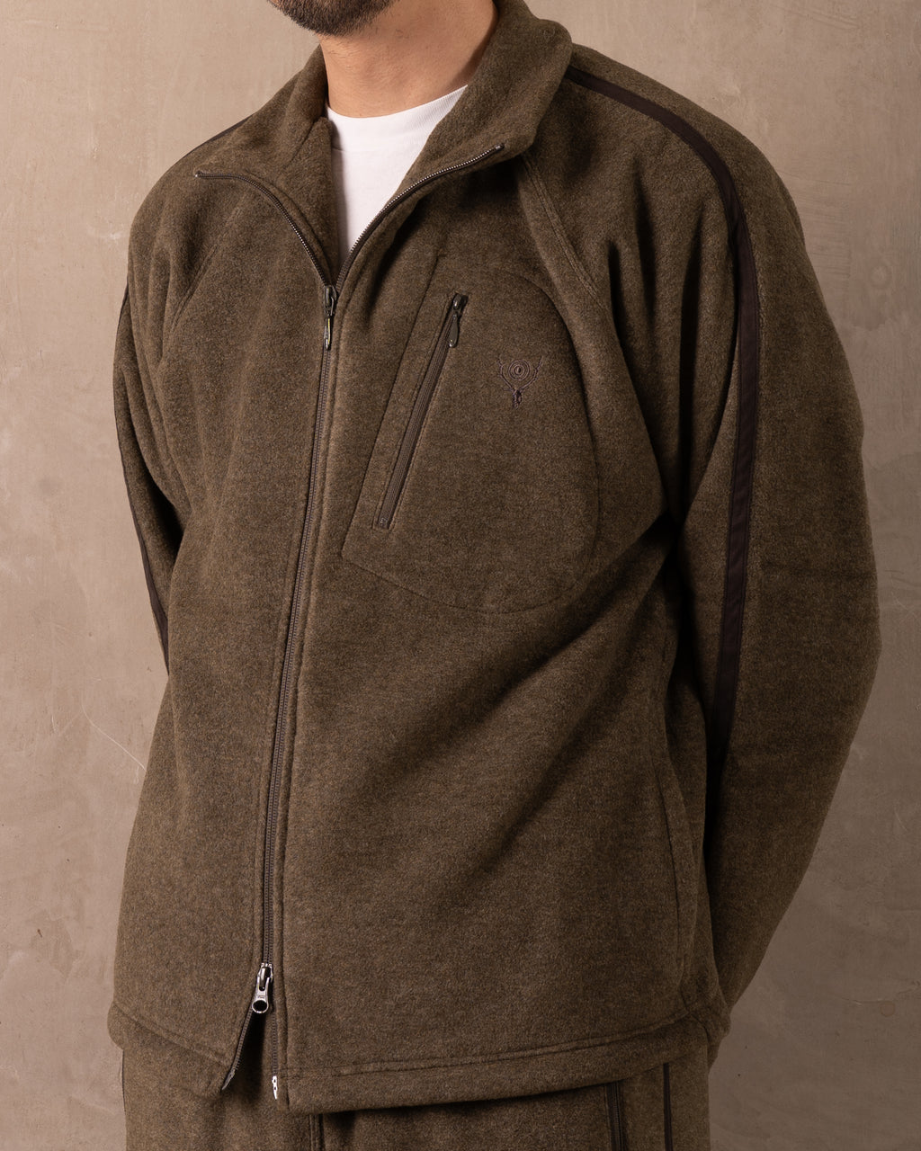 S.L. Trail Jacket P/R Fleece Olive