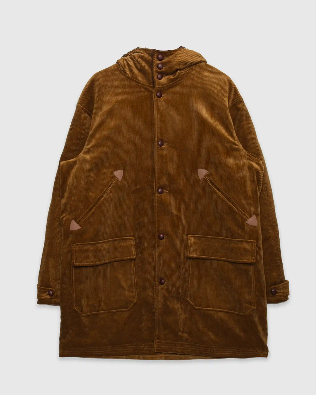 Army Coat - 8W Corduroy Brown
