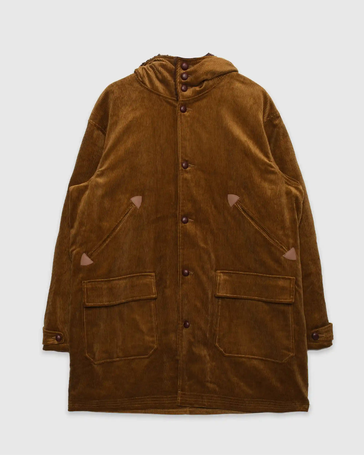 Army Coat - 8W Corduroy Brown