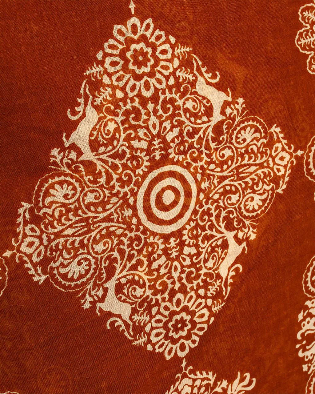 Cotton Gauze Stole Brown