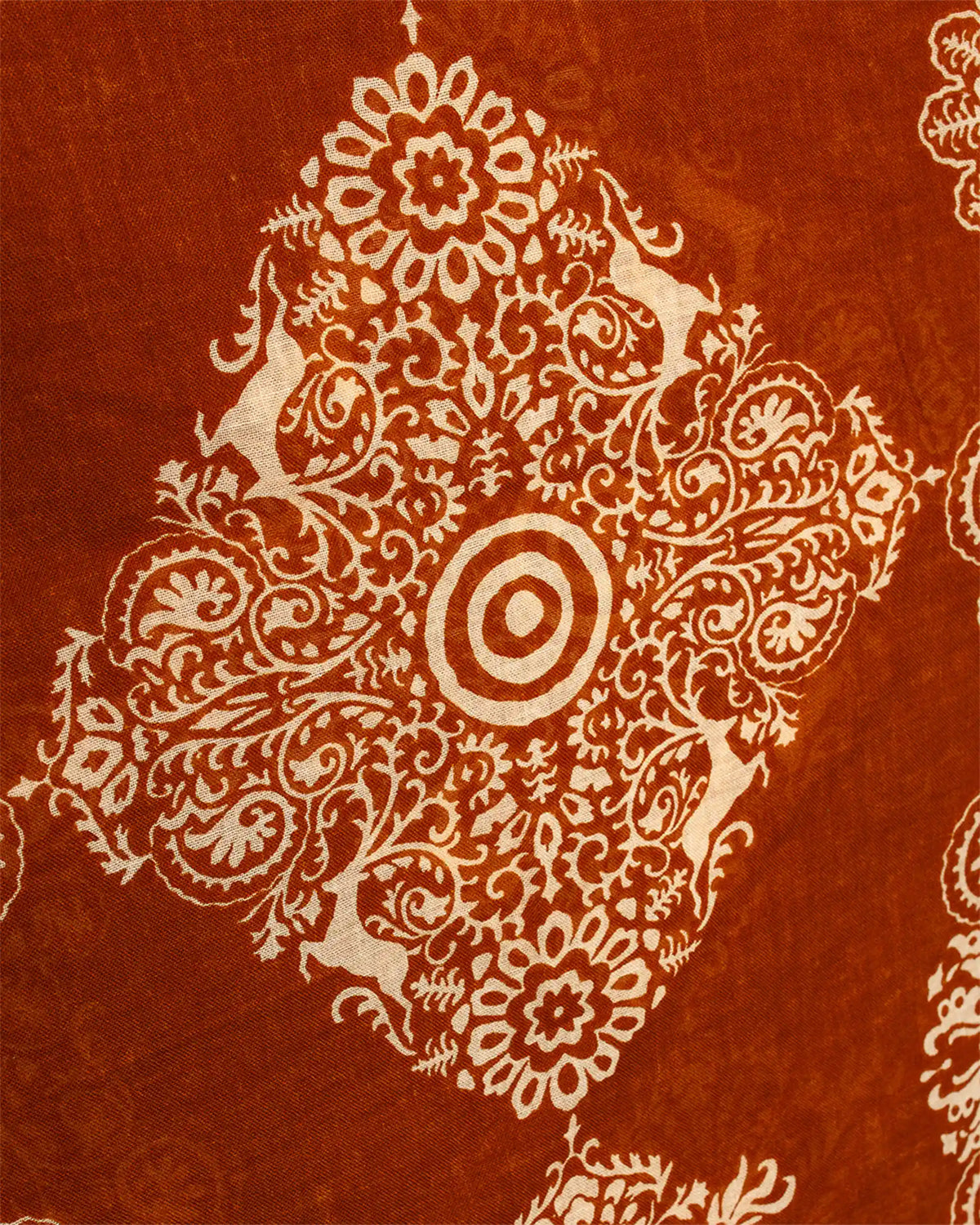 Cotton Gauze Stole Brown