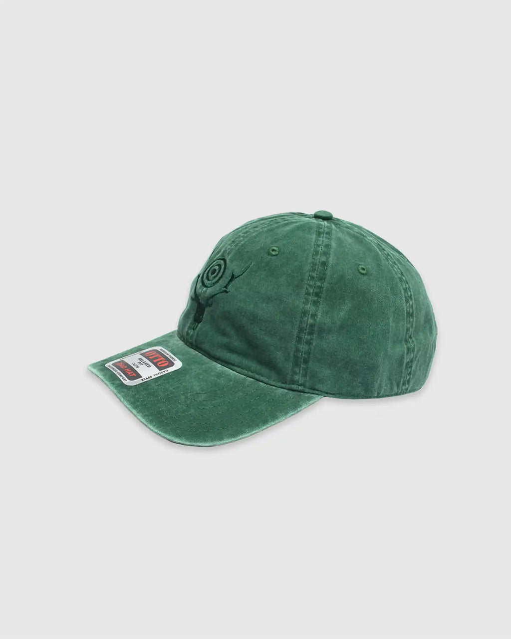 S&T Embroidery Strap Back Cap Green