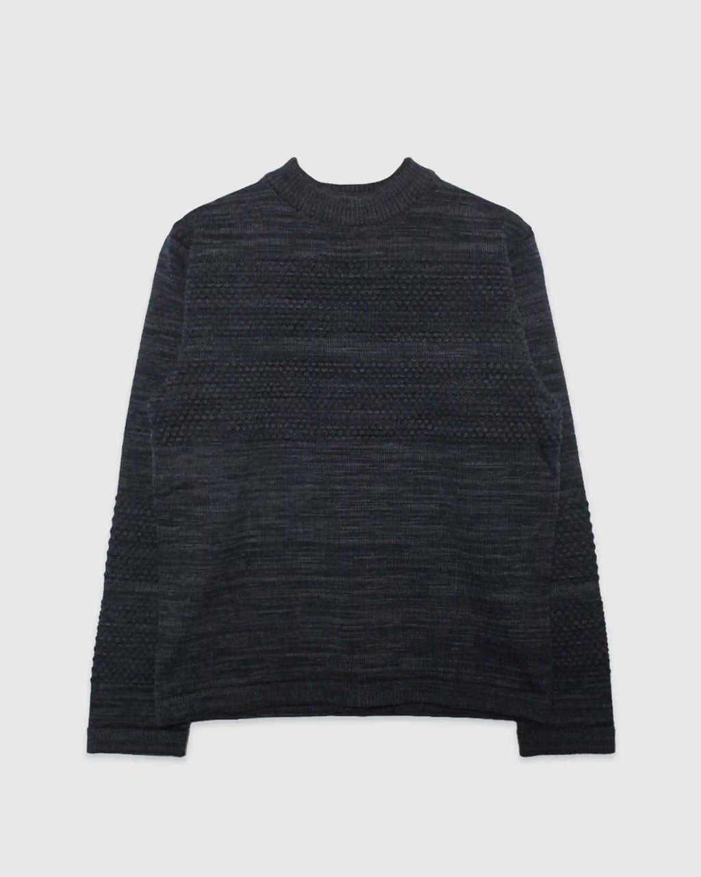 Fisherman-III Mock Neck Gneiss Grey