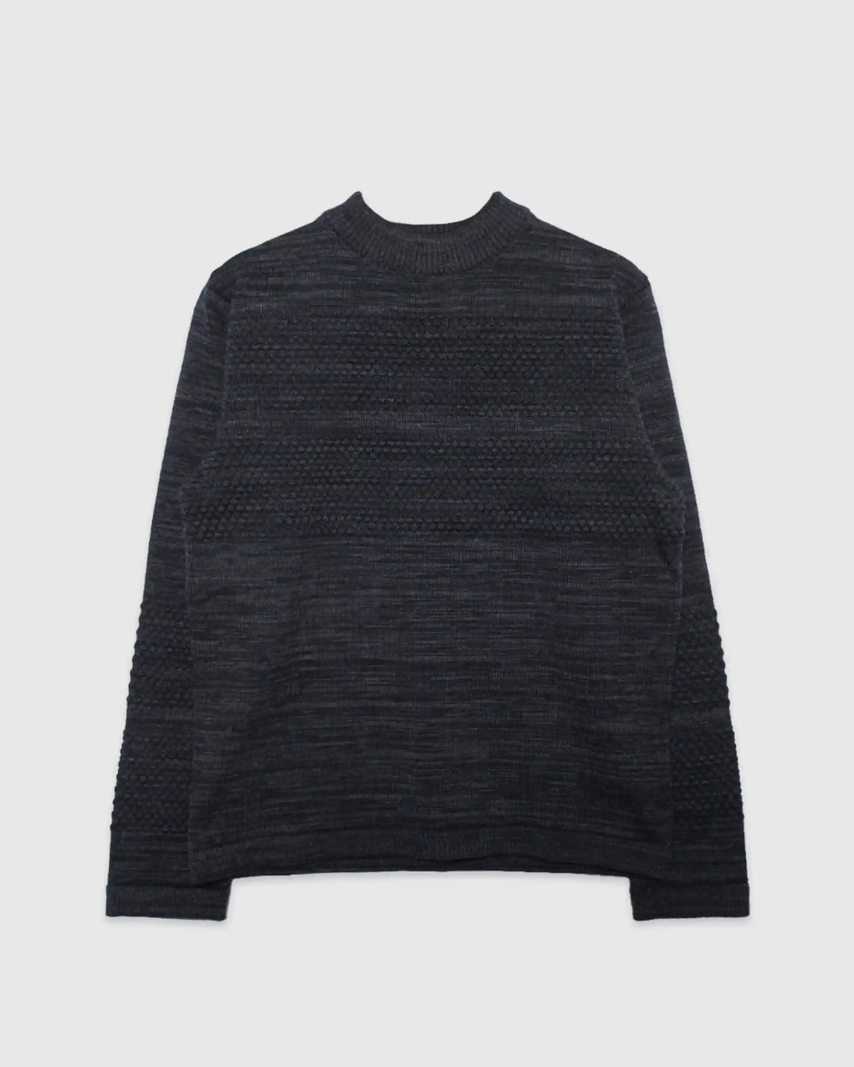 Fisherman-III Mock Neck Gneiss Grey