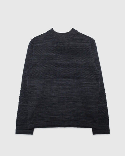 Fisherman-III Mock Neck Gneiss Grey