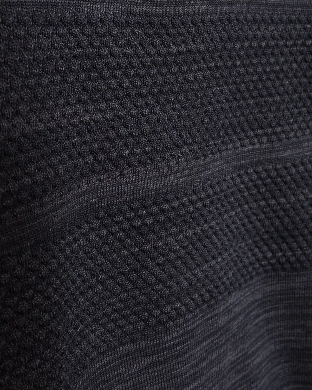 Fisherman-III Mock Neck Gneiss Grey