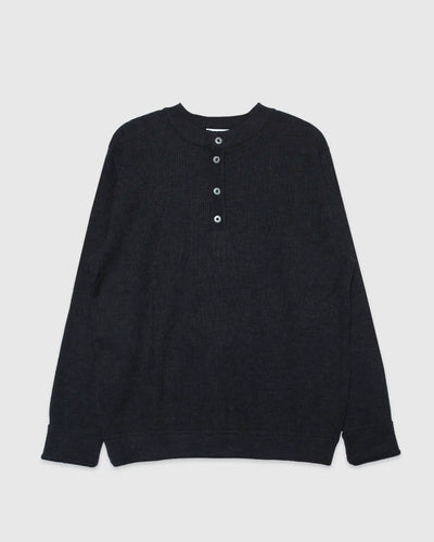 Stamina Half Placket Magnetite Black