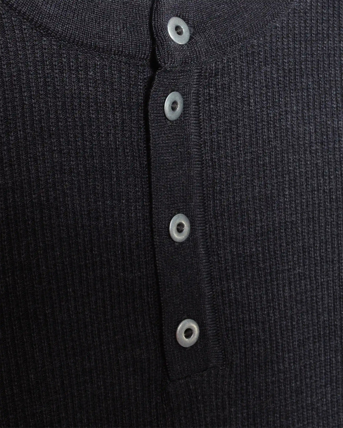 Stamina Half Placket Magnetite Black