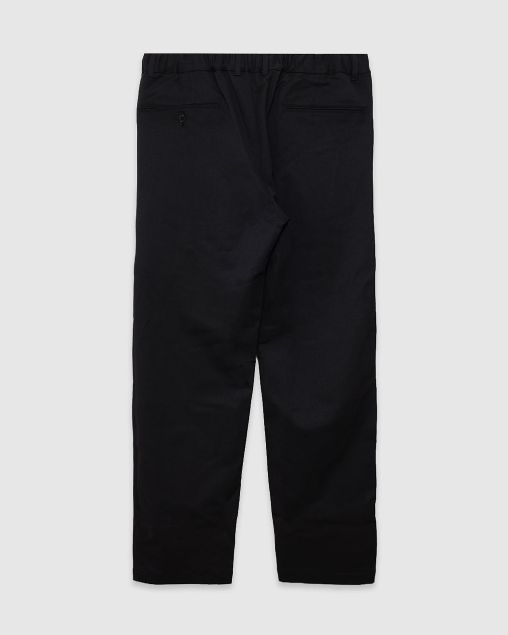 Twill Stretch Tapered Easy Pants Black