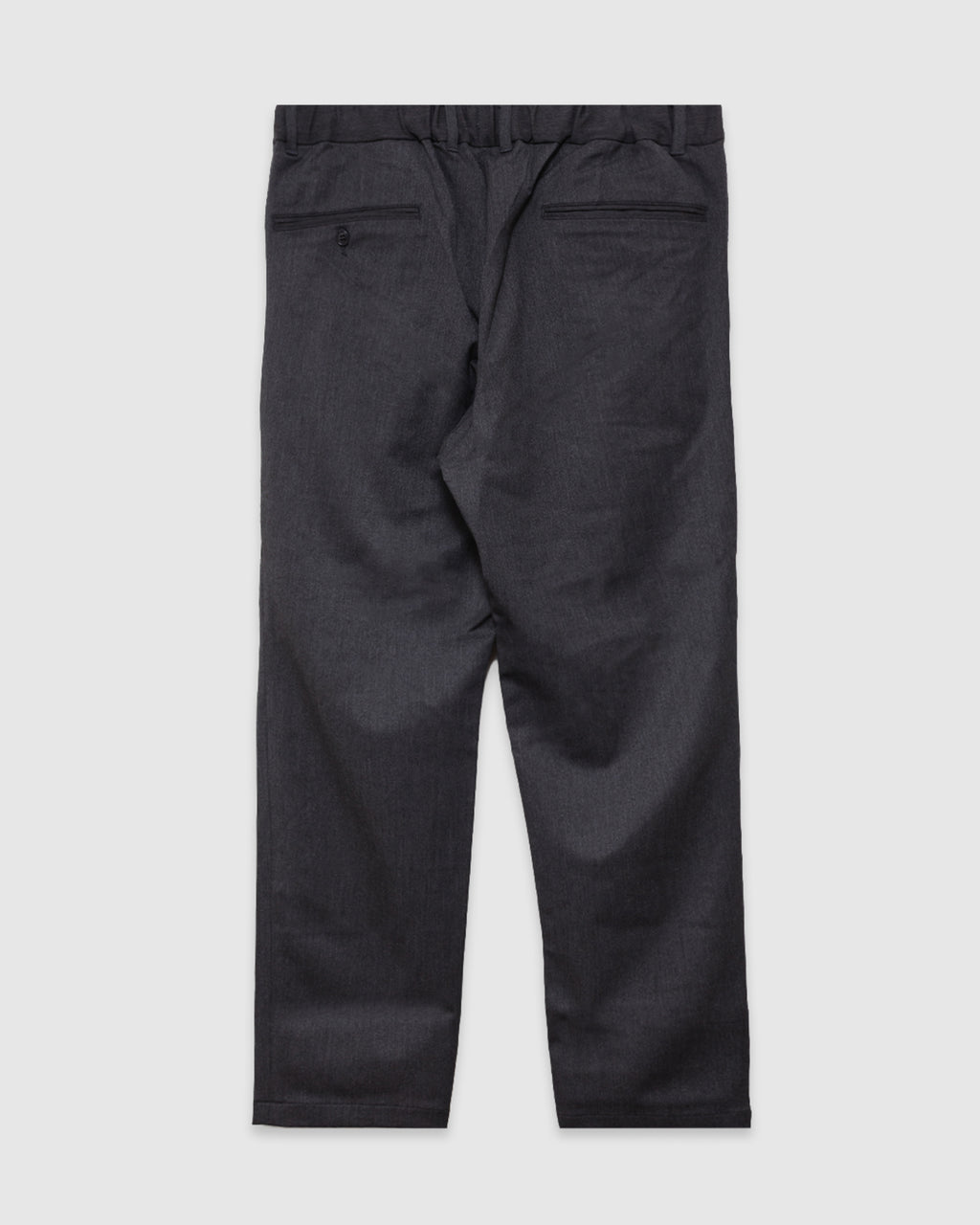 Twill Stretch Tapered Easy Pants Charcoal