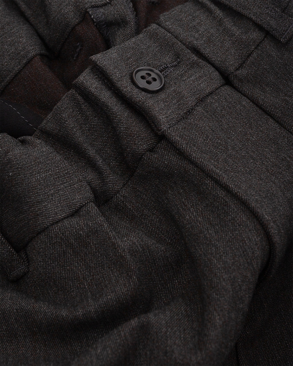 Twill Stretch Tapered Easy Pants Charcoal