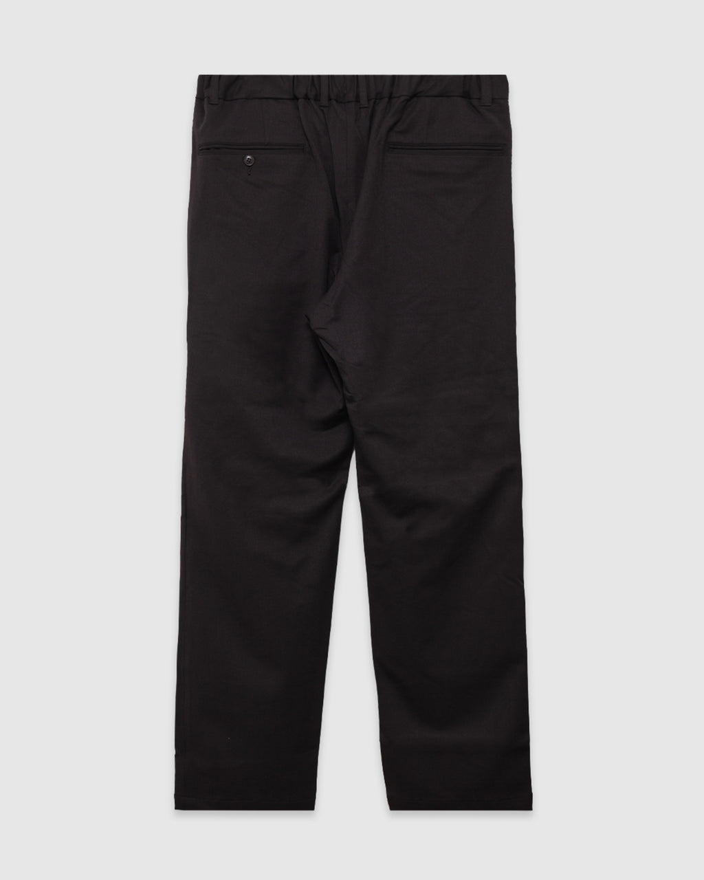 Twill Stretch Tapered Easy Pants Brown