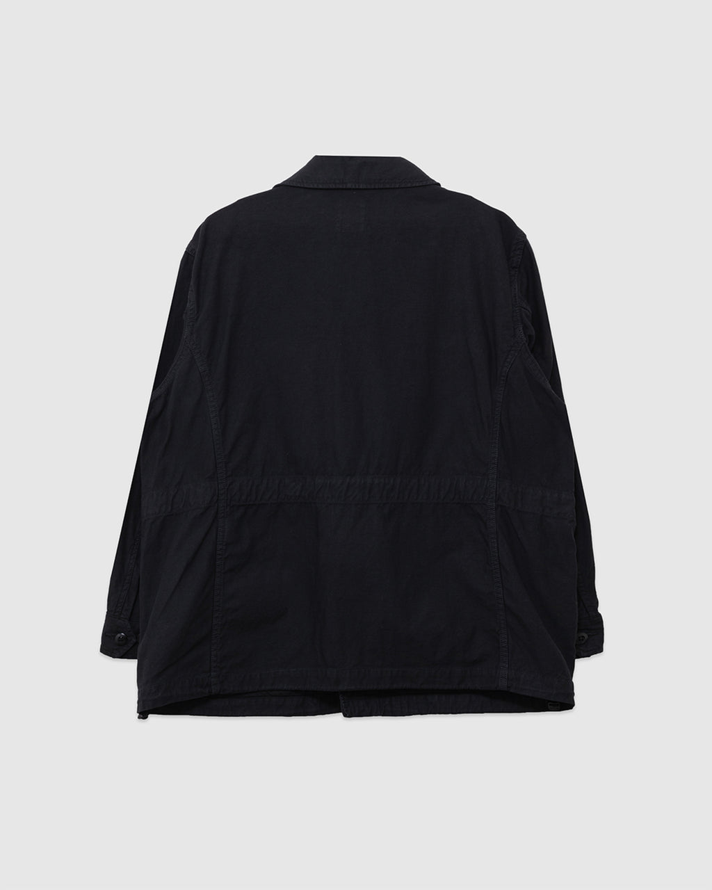 Back Satin M-47 Style Jacket Black