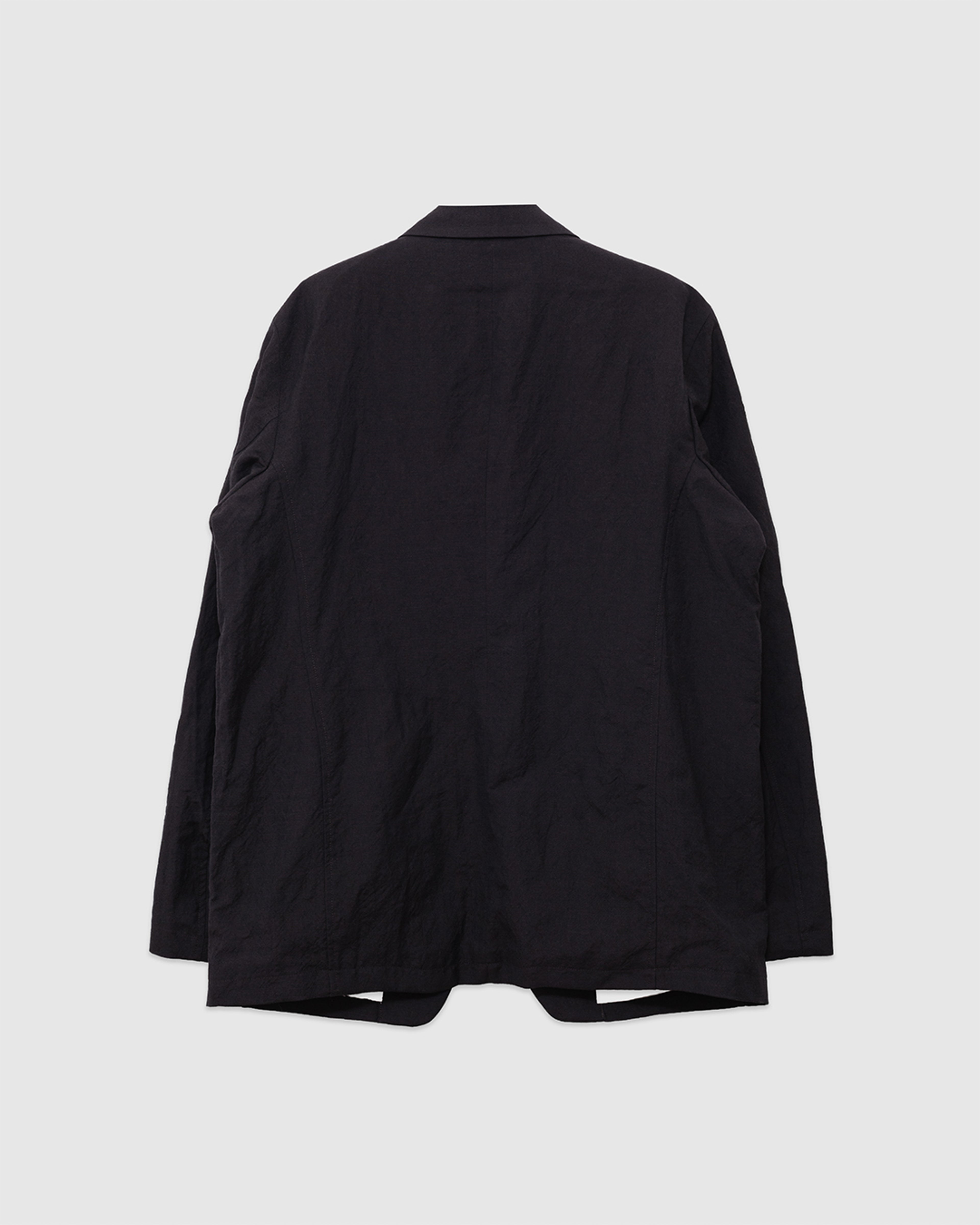 Tumble Washed Three-button Tailored Jacket Brown