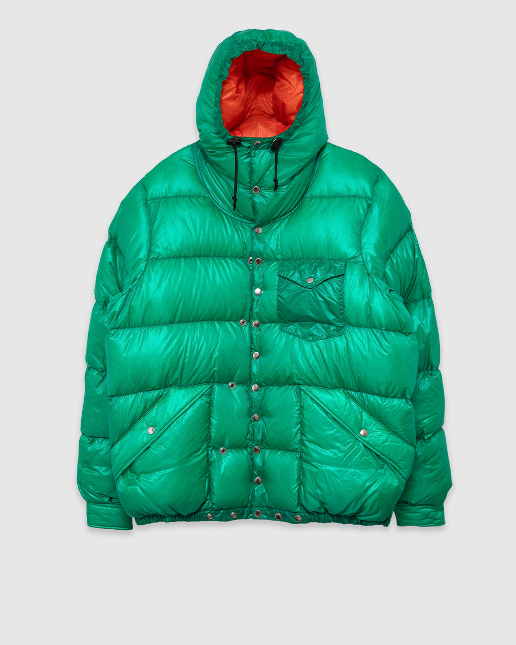 Snap Parka (Nylon) Kelly Green