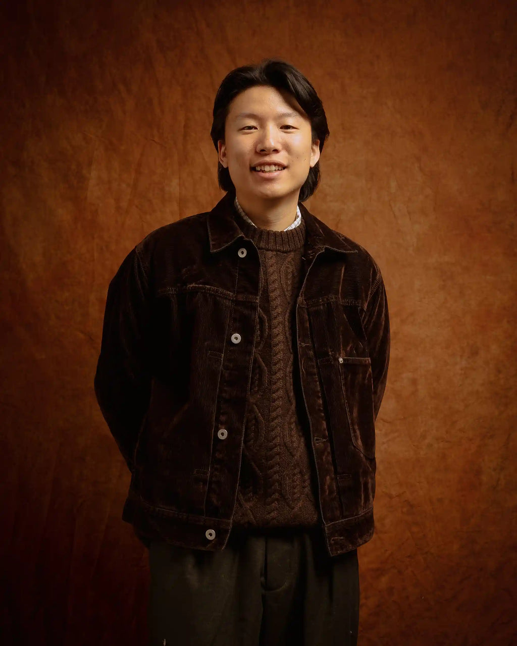Storadal Flock Corduroy Type I Jacket Espresso